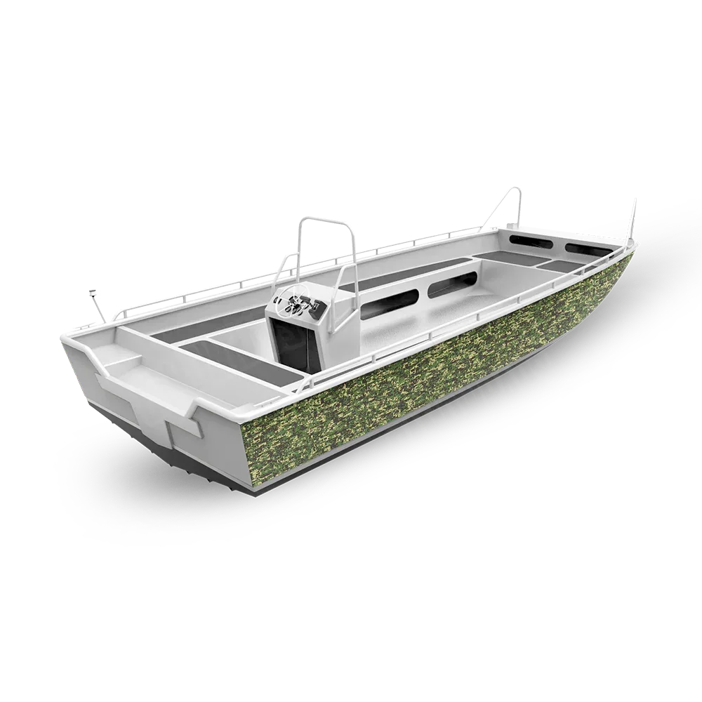 Digital Fishing Boat Camo Vinyl Wraps - Camo Wraps