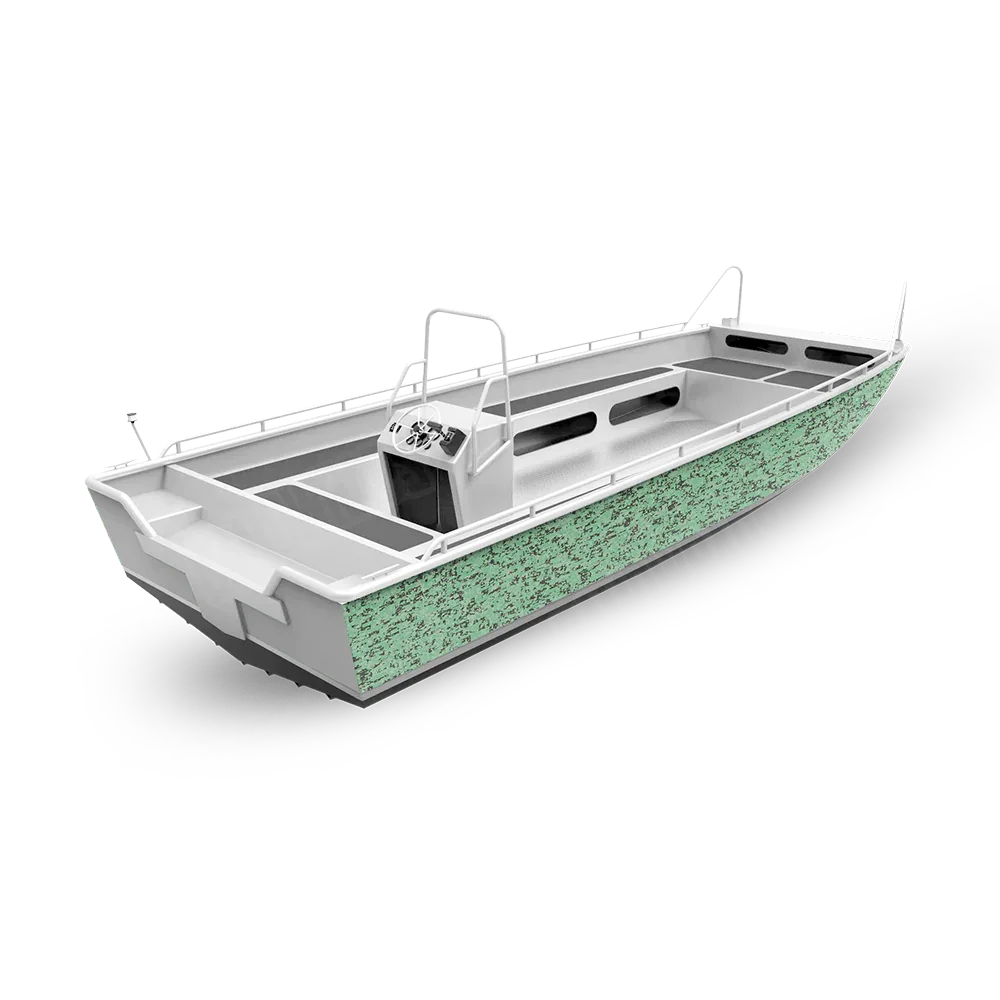Digital Fishing Boat Camo Vinyl Wraps - Camo Wraps