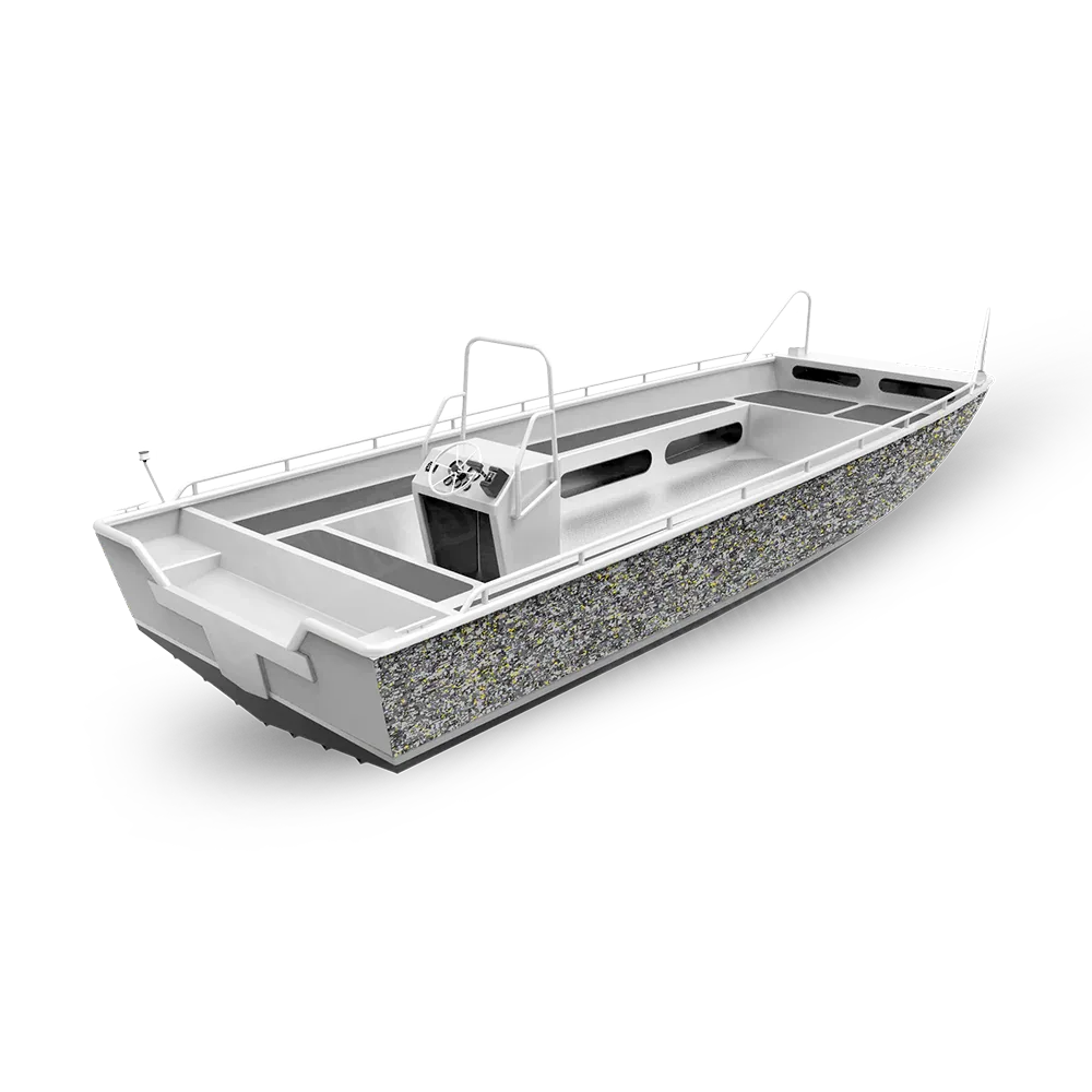 Digital Fishing Boat Camo Vinyl Wraps - Camo Wraps