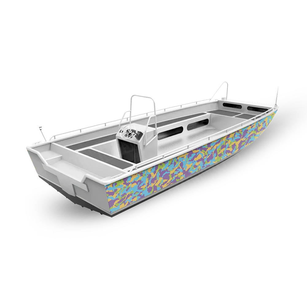 Erratic Fishing Boat Camo Vinyl Wraps - Camo Wraps