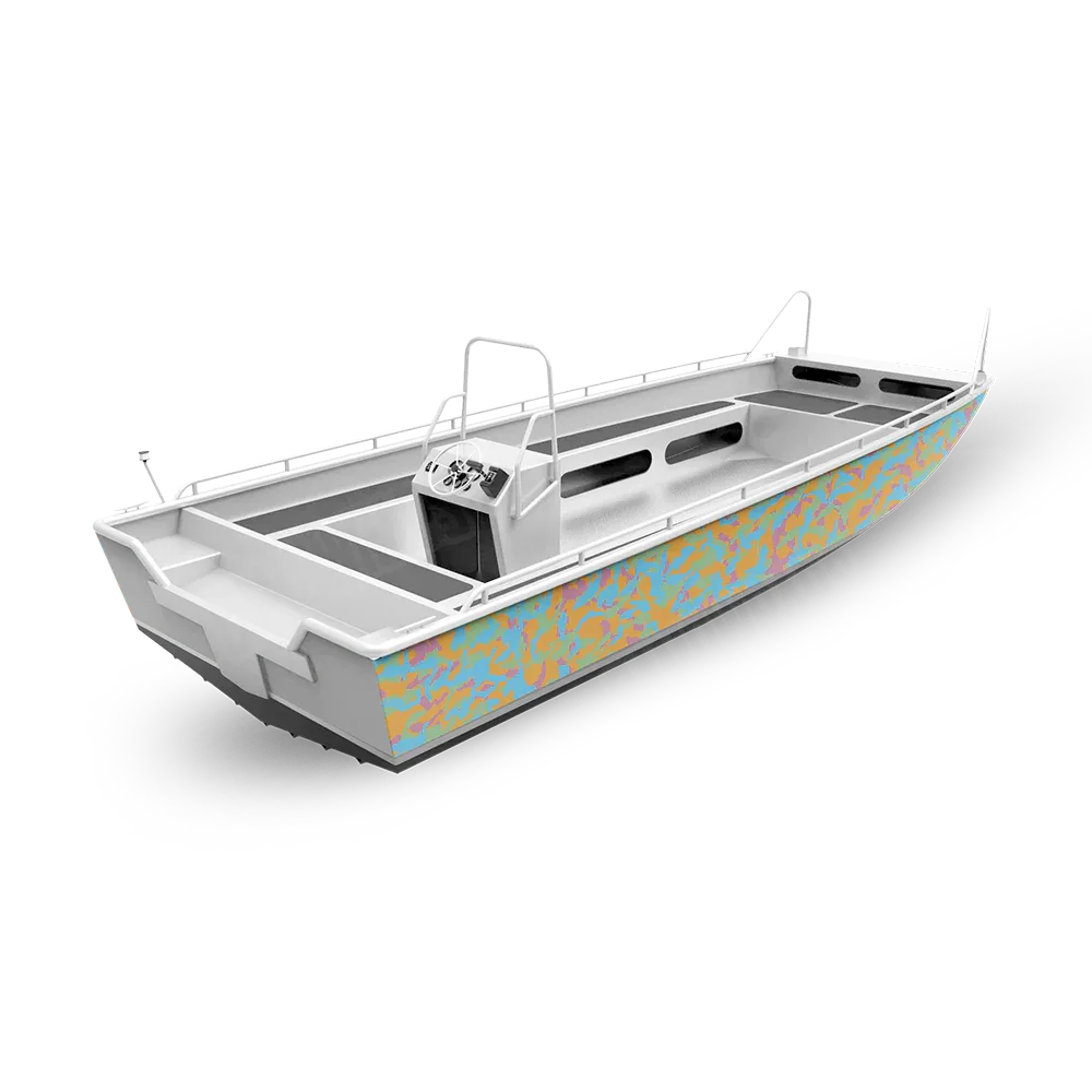 Erratic Fishing Boat Camo Vinyl Wraps - Camo Wraps