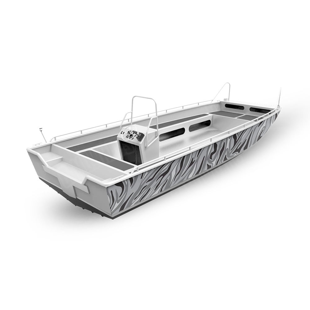 Fun Stripe Urban Night Fishing Boat Wraps