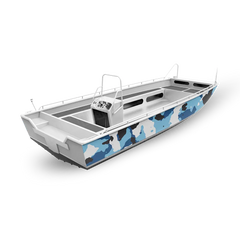 Cumulus Fishing Boat Camo Vinyl Wraps - Camo Wraps