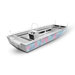 Cumulus Fishing Boat Camo Vinyl Wraps - Camo Wraps