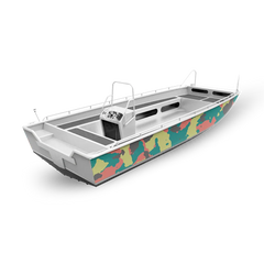 Cumulus Fishing Boat Camo Vinyl Wraps - Camo Wraps