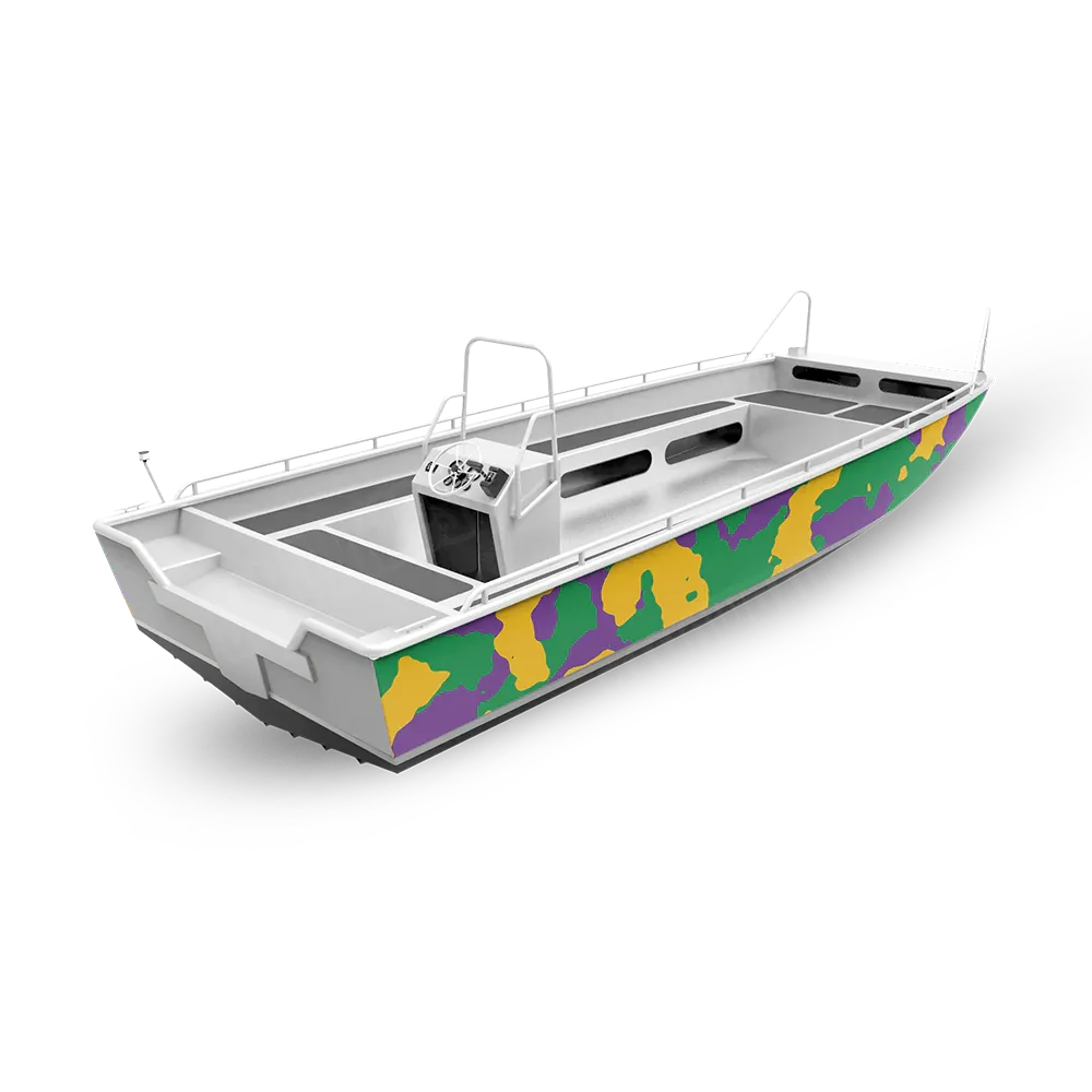 Cumulus Fishing Boat Camo Vinyl Wraps - Camo Wraps