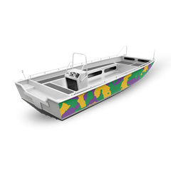 Cumulus Fishing Boat Camo Vinyl Wraps - Camo Wraps