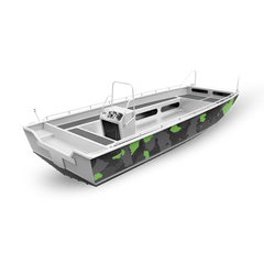 Cumulus Fishing Boat Camo Vinyl Wraps - Camo Wraps