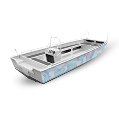 Ragged Fishing Boat Camo Vinyl Wraps - Camo Wraps