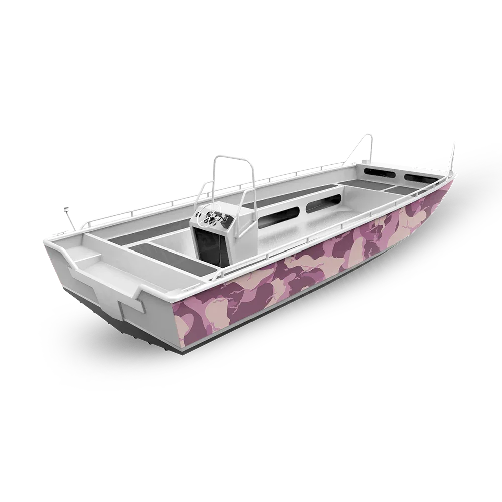 Ragged Fishing Boat Camo Vinyl Wraps - Camo Wraps