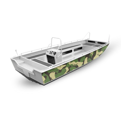 Ragged Fishing Boat Camo Vinyl Wraps - Camo Wraps