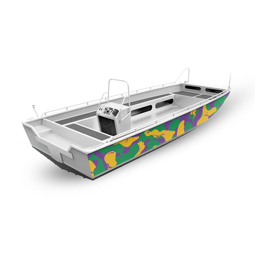 Ragged Fishing Boat Camo Vinyl Wraps - Camo Wraps