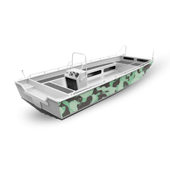 Ragged Fishing Boat Camo Vinyl Wraps - Camo Wraps