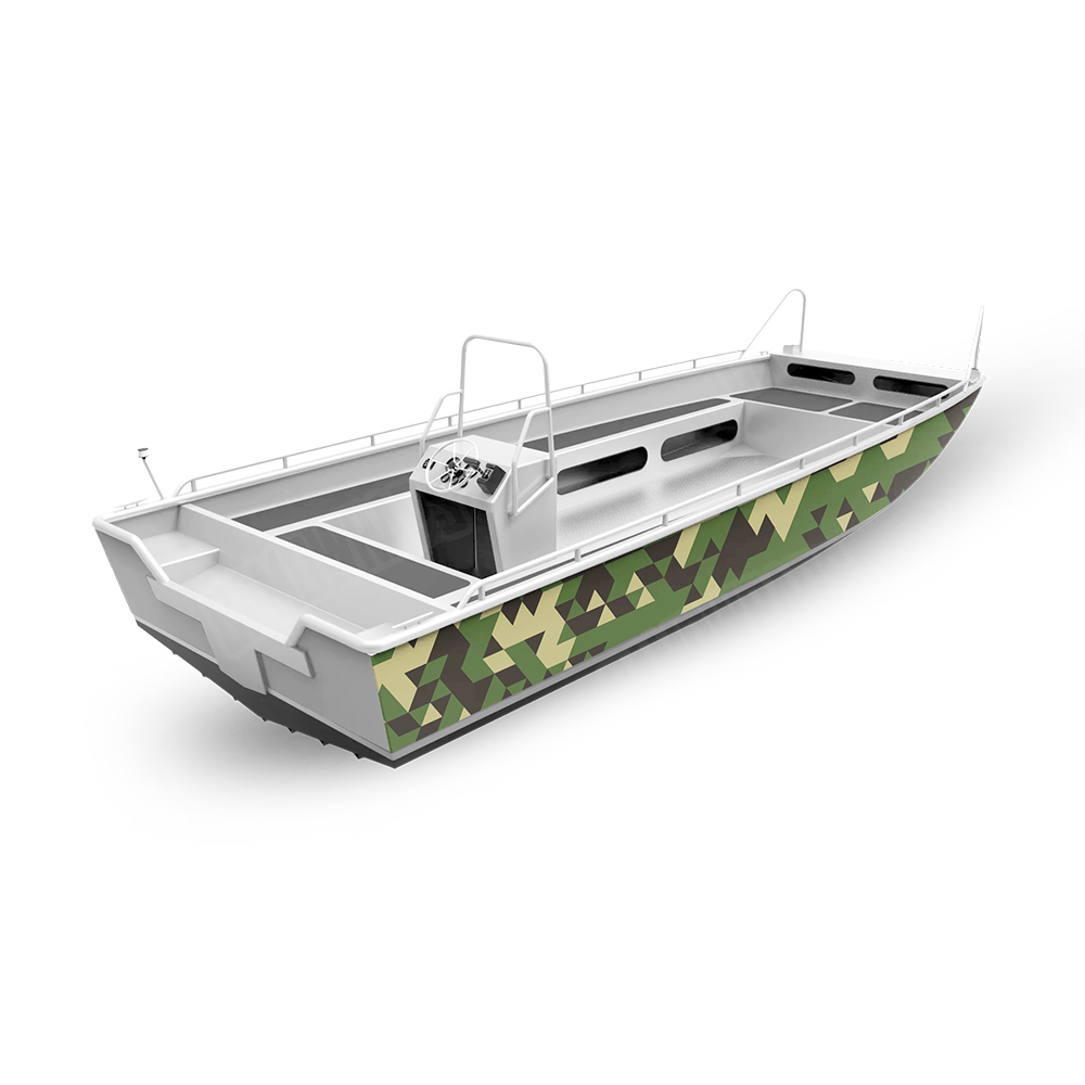 Triangle Jungle Fishing Boat Wraps