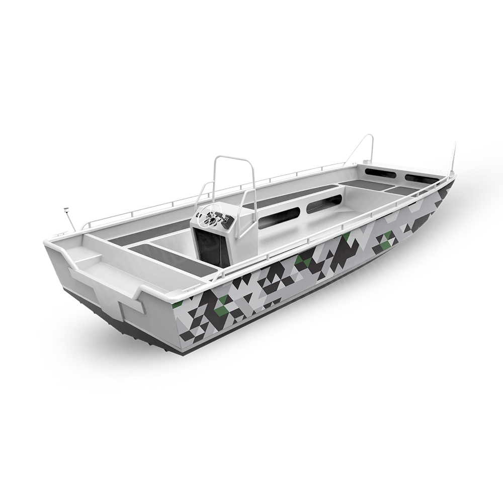 Triangle Urban Green Fishing Boat Wraps