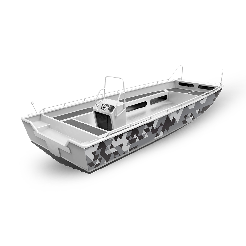 Triangle Urban Night Fishing Boat Wraps
