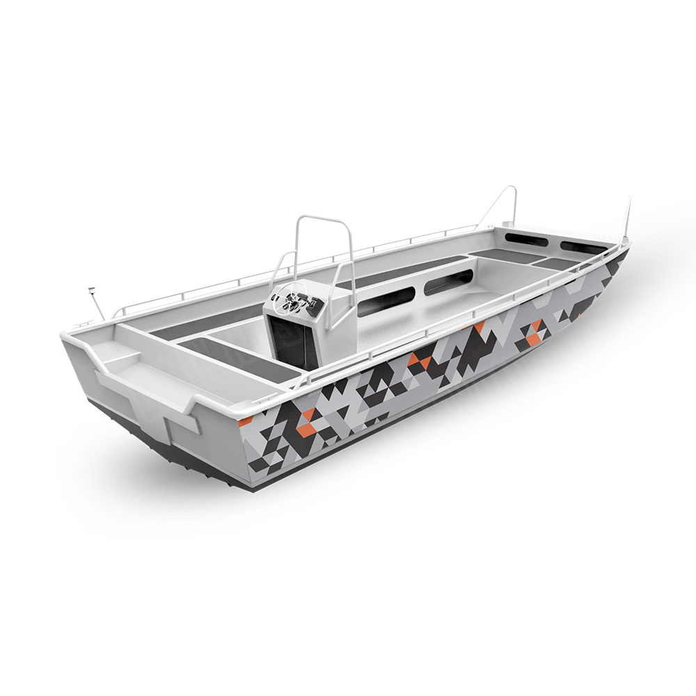 Triangle Urban Orange Fishing Boat Wraps