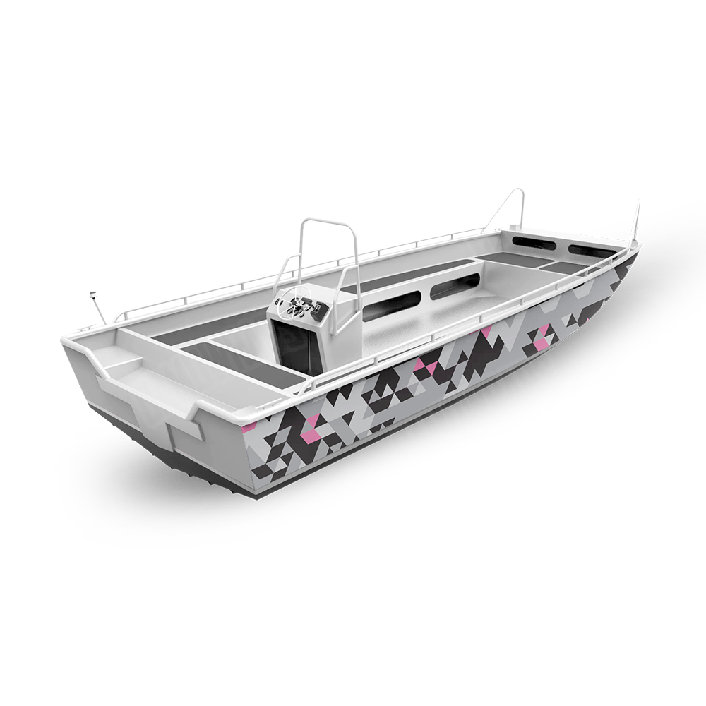 Triangle Urban Pink Fishing Boat Wraps