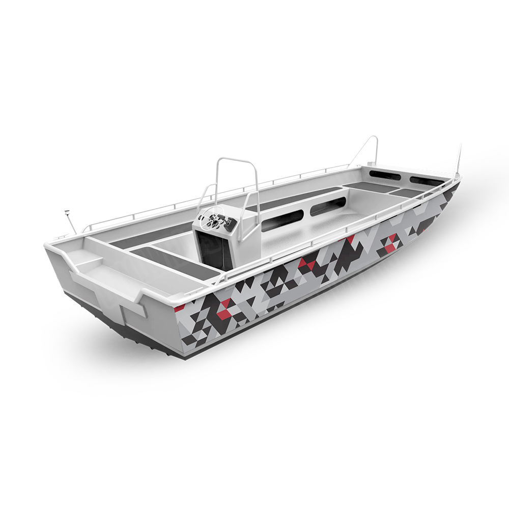 Triangle Urban Red Fishing Boat Wraps