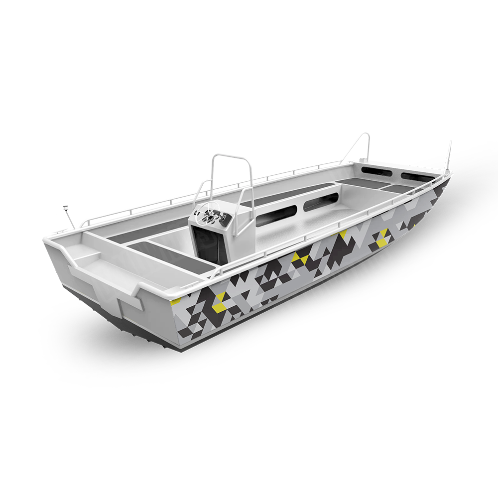 Triangle Urban Yellow Fishing Boat Wraps