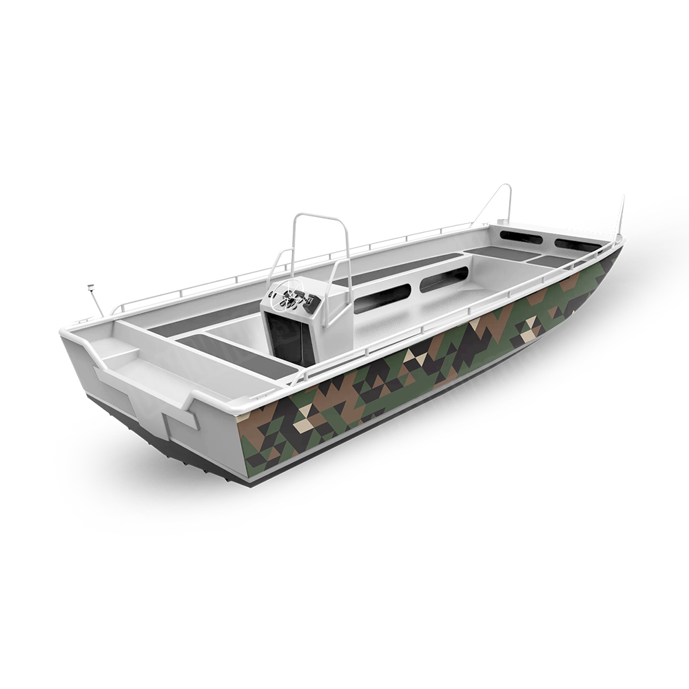 Triangle Woodland Fishing Boat Wraps