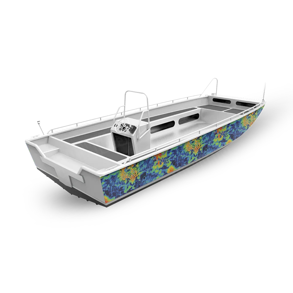 Kryptek Fishing Boat Camo Vinyl Wraps - Camo Wraps