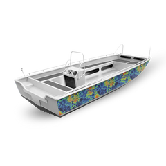 Kryptek Fishing Boat Camo Vinyl Wraps - Camo Wraps