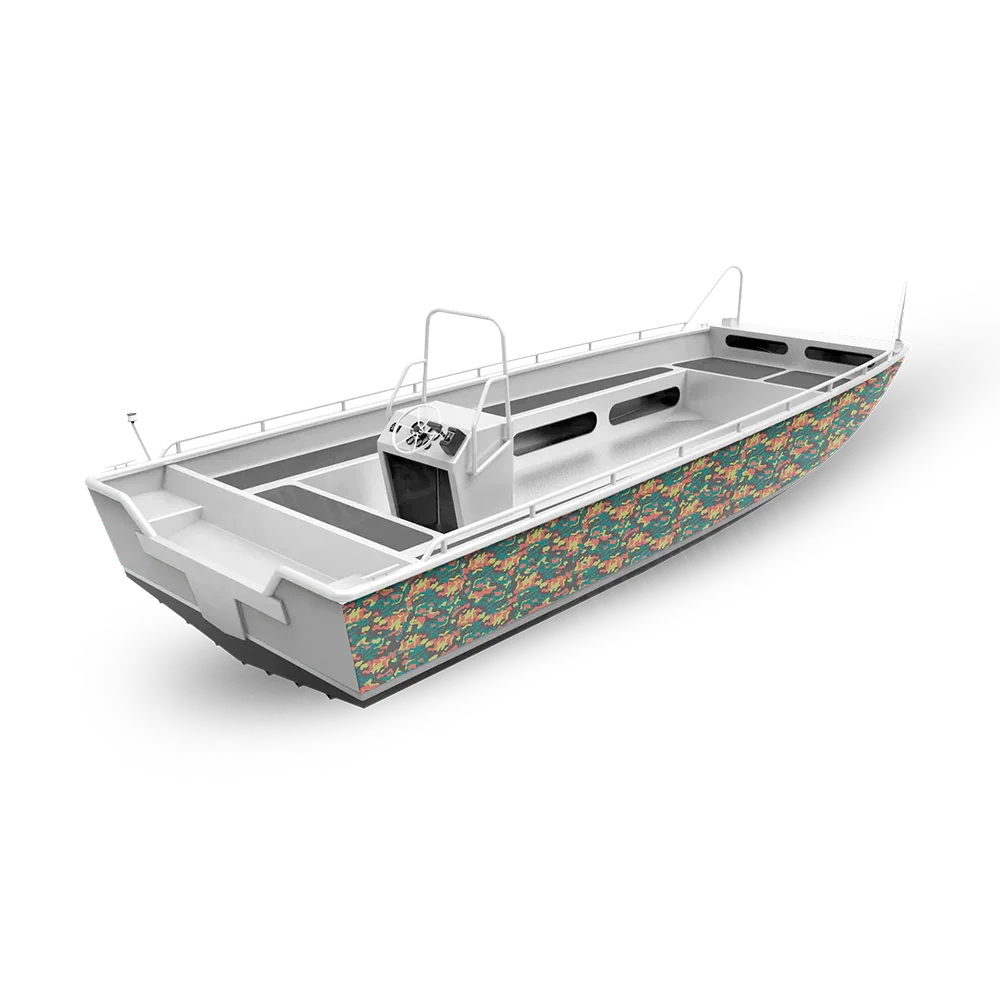Classic Fishing Boat Camo Vinyl Wraps - Camo Wraps