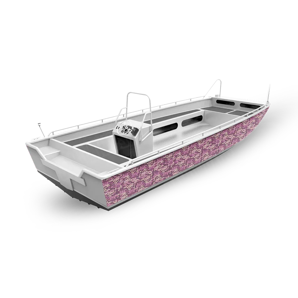 Classic Fishing Boat Camo Vinyl Wraps - Camo Wraps