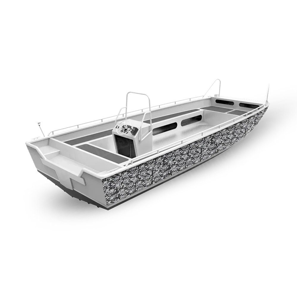 Classic Fishing Boat Camo Vinyl Wraps - Camo Wraps