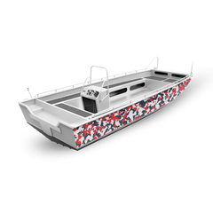 Cumulus Fishing Boat Camo Vinyl Wraps - Camo Wraps