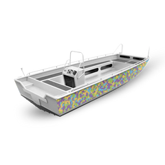 Cumulus Fishing Boat Camo Vinyl Wraps - Camo Wraps