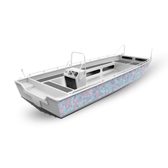Cumulus Fishing Boat Camo Vinyl Wraps - Camo Wraps