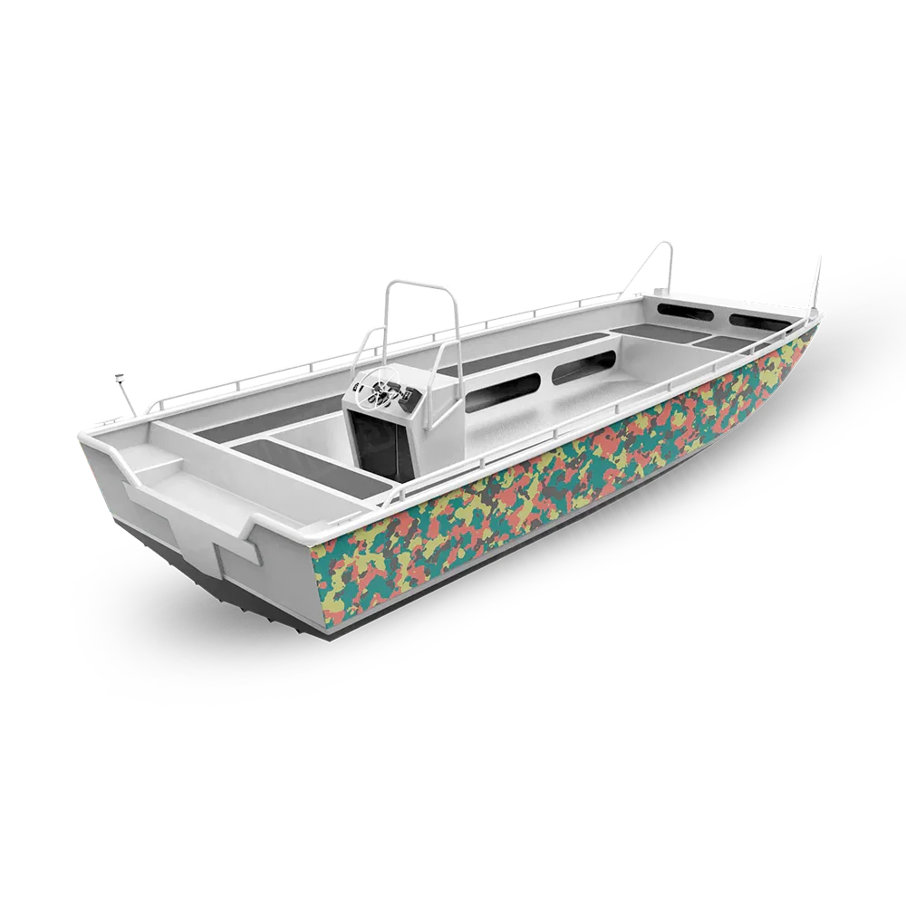Cumulus Fishing Boat Camo Vinyl Wraps - Camo Wraps