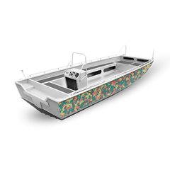 Cumulus Fishing Boat Camo Vinyl Wraps - Camo Wraps