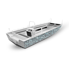 Cumulus Fishing Boat Camo Vinyl Wraps - Camo Wraps