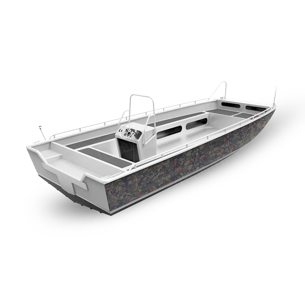 Digital Fishing Boat Camo Vinyl Wraps - Camo Wraps