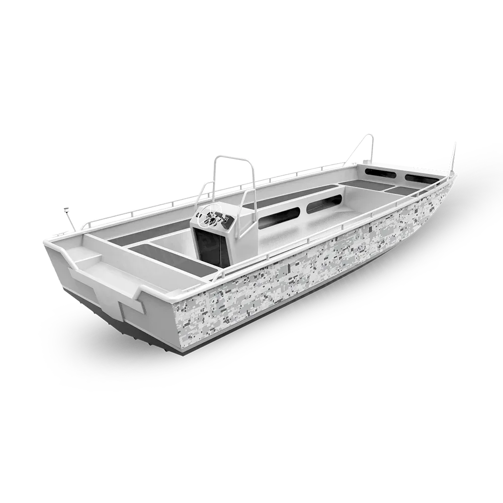 Digital Fishing Boat Camo Vinyl Wraps - Camo Wraps