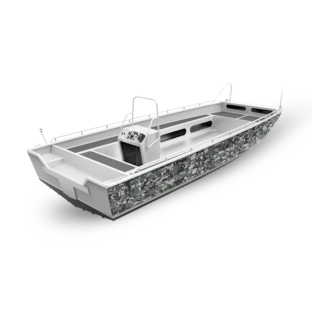 Digital Fishing Boat Camo Vinyl Wraps - Camo Wraps