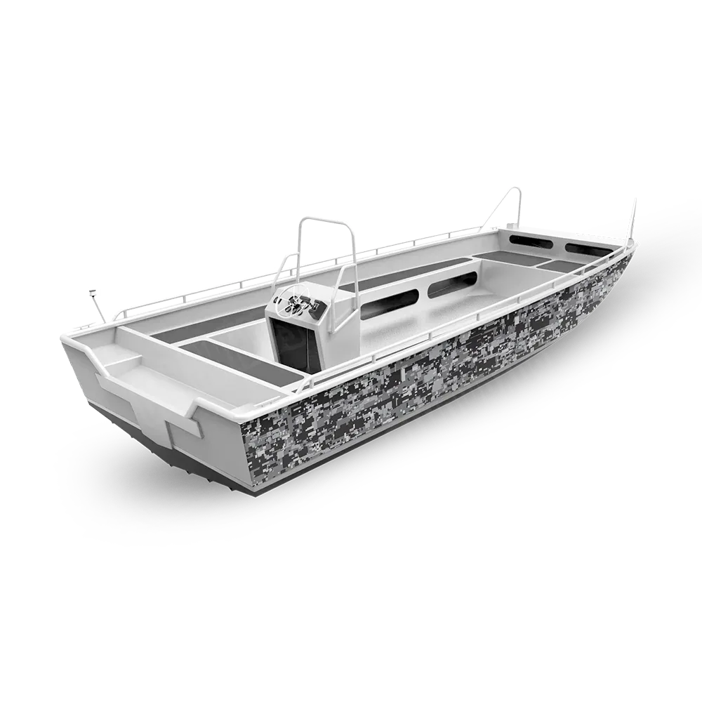 Digital Fishing Boat Camo Vinyl Wraps - Camo Wraps