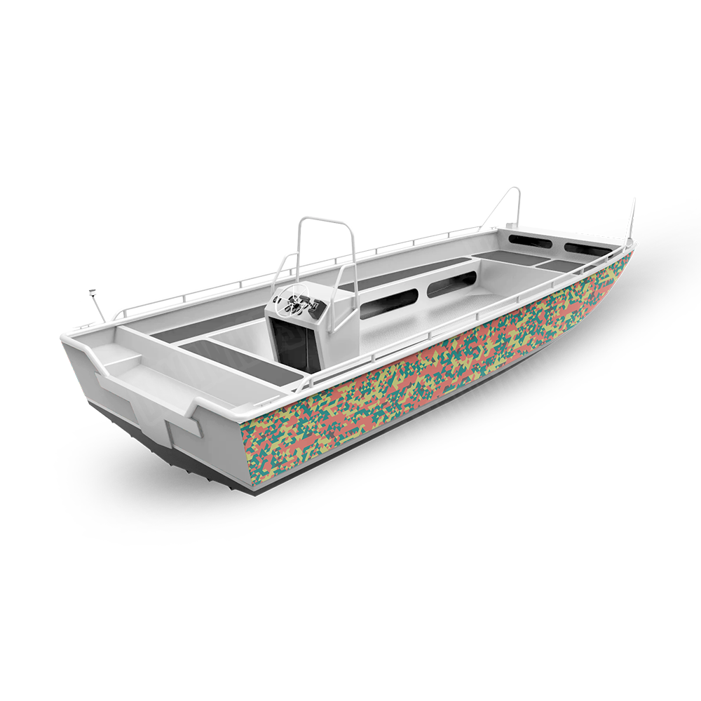 Triangle Fiesta Fishing Boat Wraps