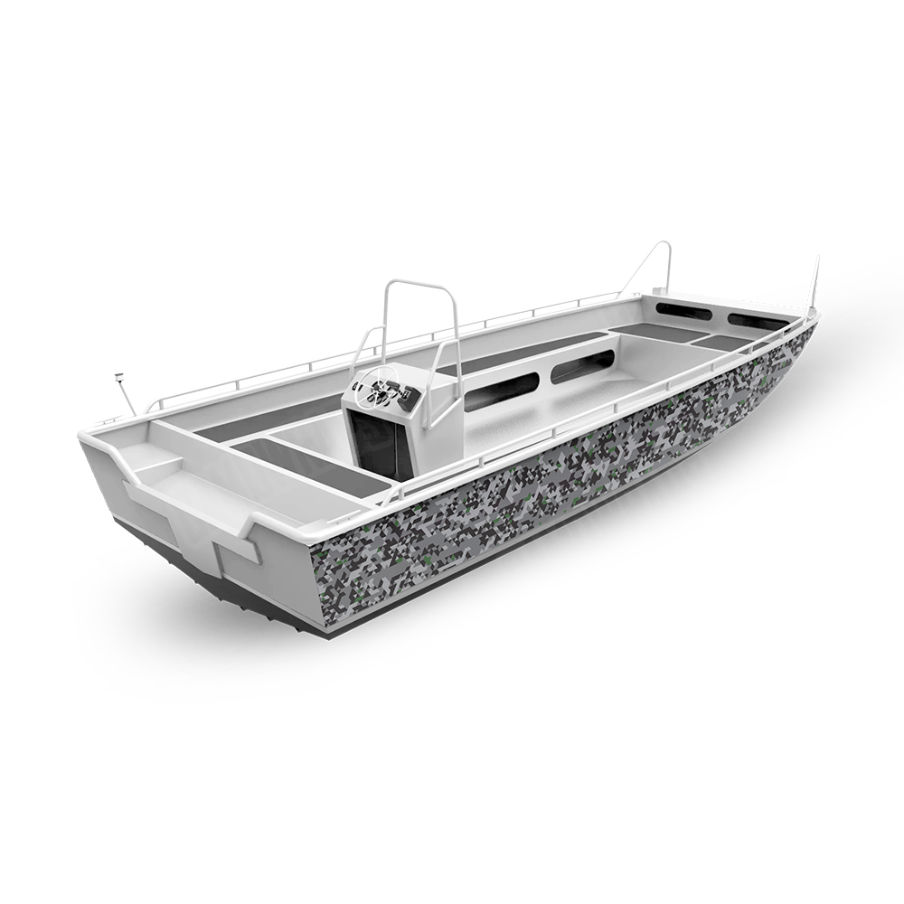 Triangle Urban Green Fishing Boat Wraps