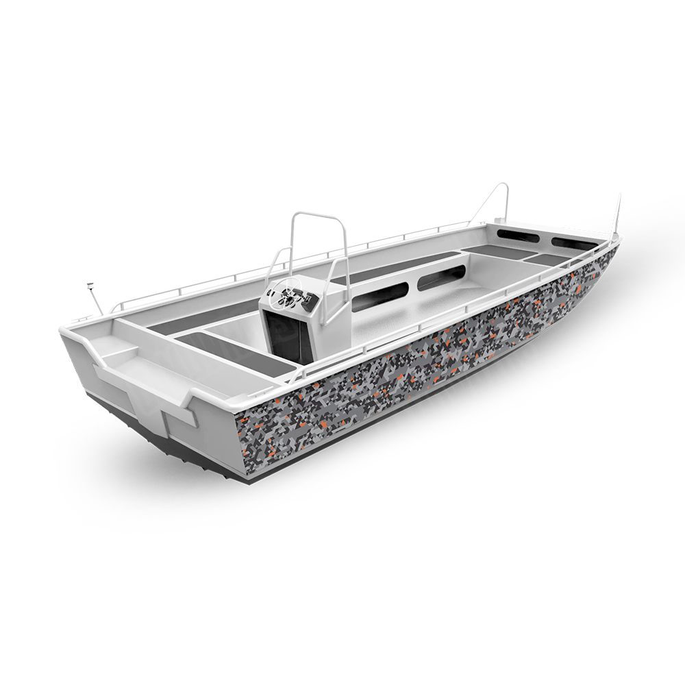 Triangle Urban Orange Fishing Boat Wraps