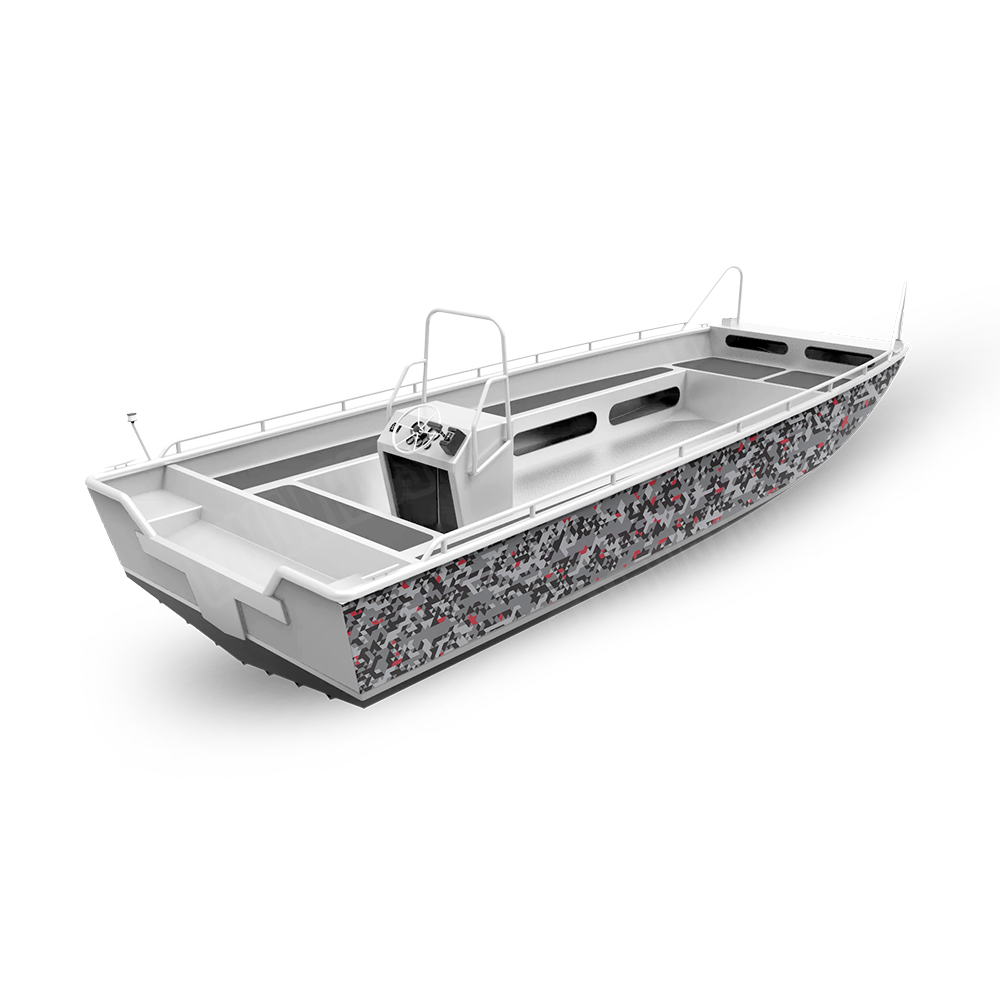 Triangle Urban Red Fishing Boat Wraps