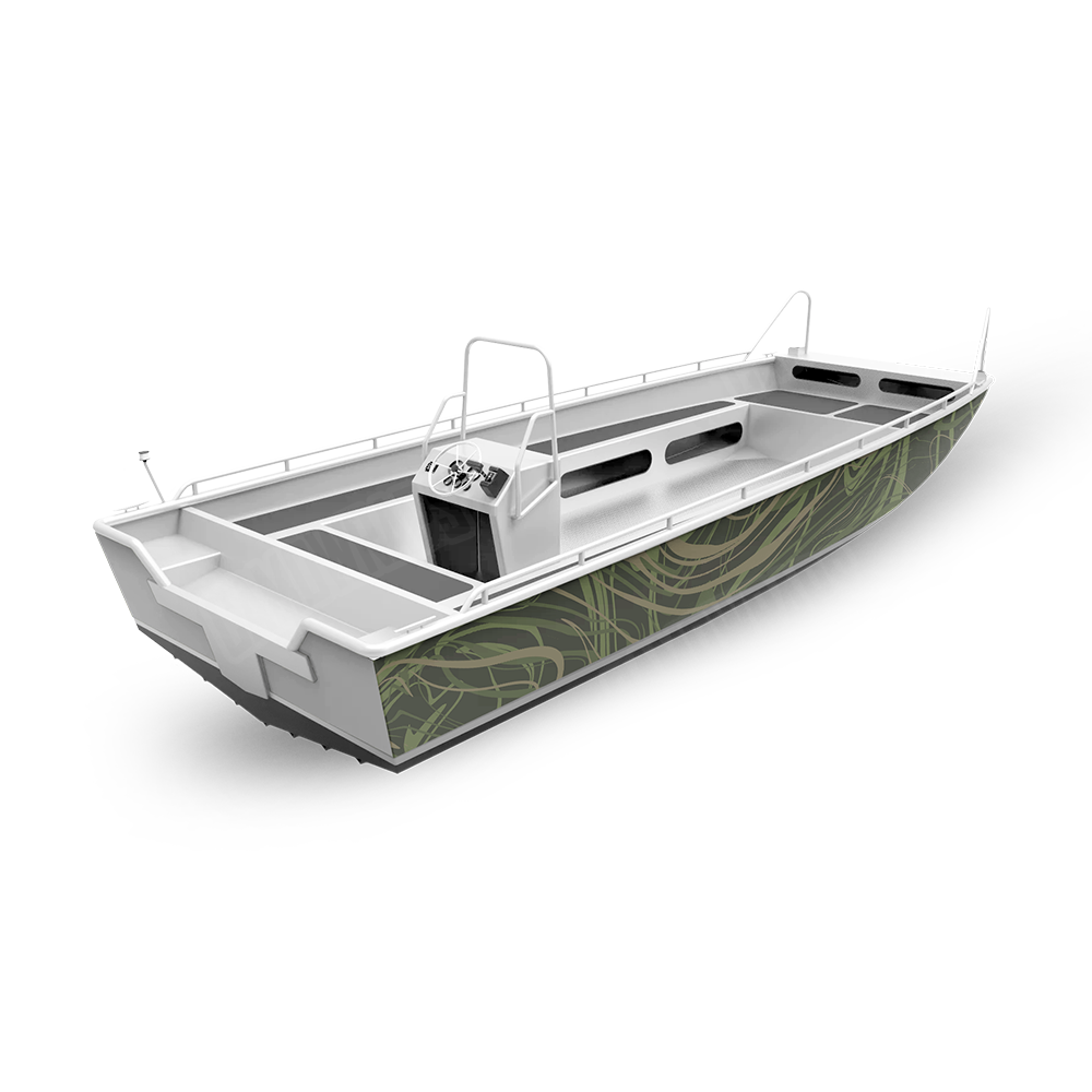 Liquid Smoke Army Green Fishing Boat Wraps