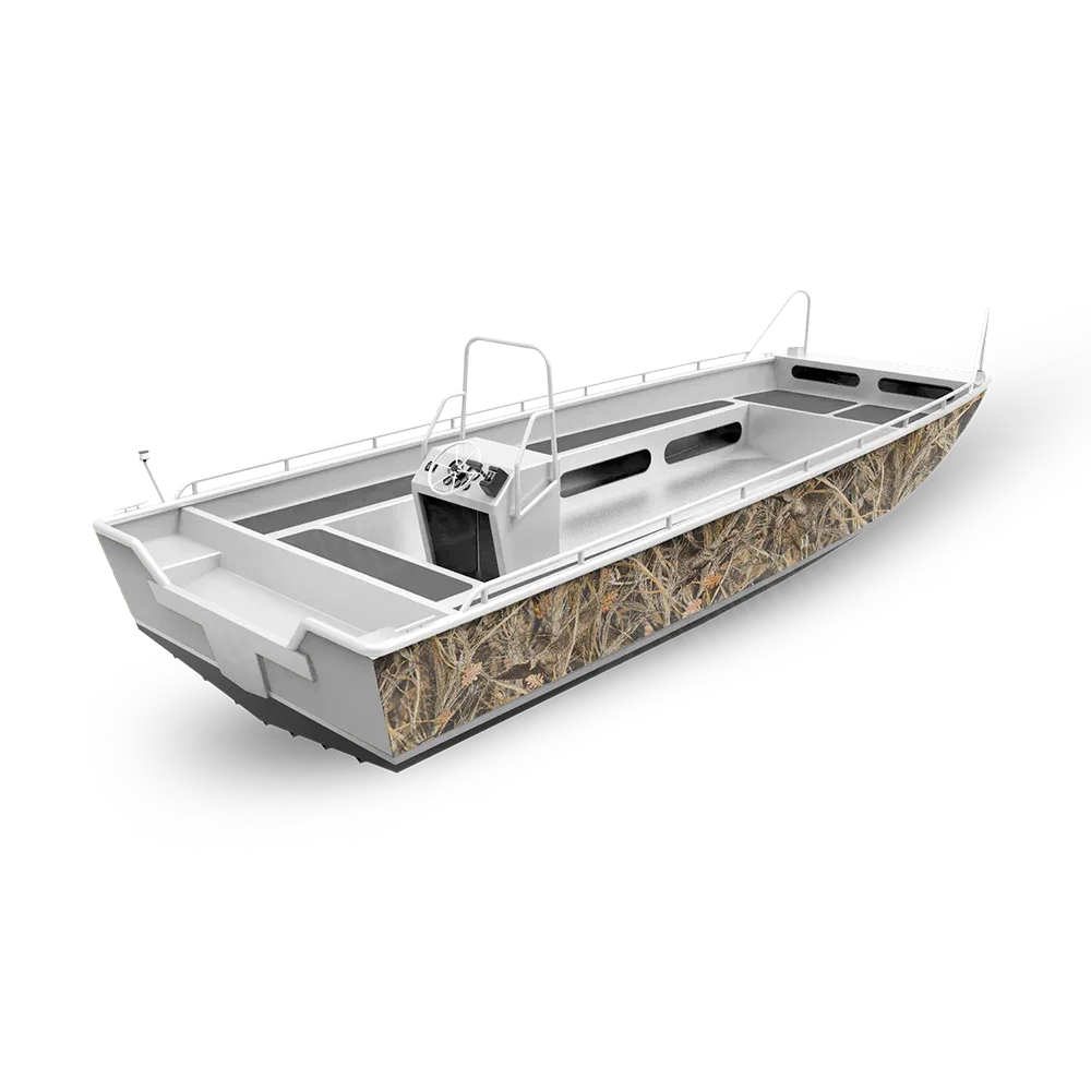 Nature Fishing Boat Camo Vinyl Wraps - Camo Wraps