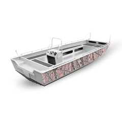 Nature Fishing Boat Camo Vinyl Wraps - Camo Wraps
