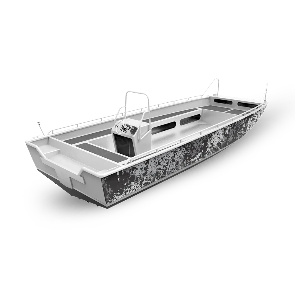 Pasted Urban Night Fishing Boat Wraps