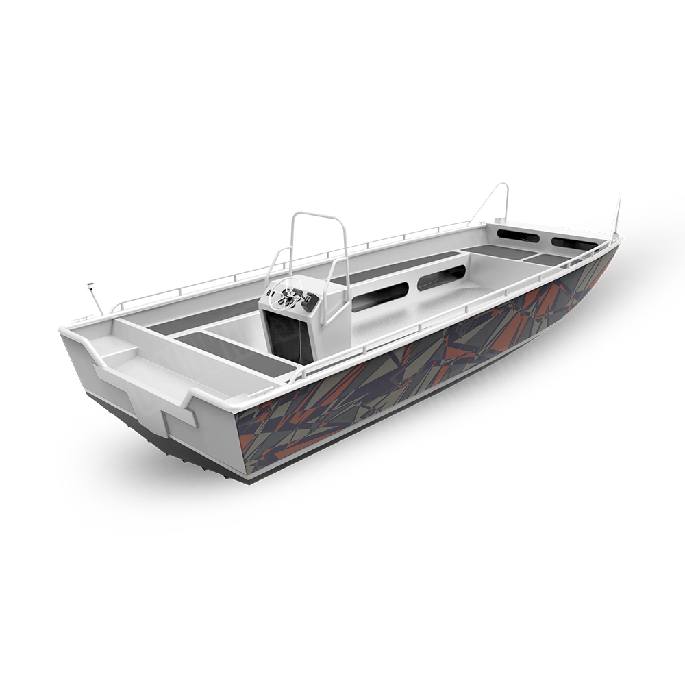 Sharp Blue Copper Fishing Boat Wraps
