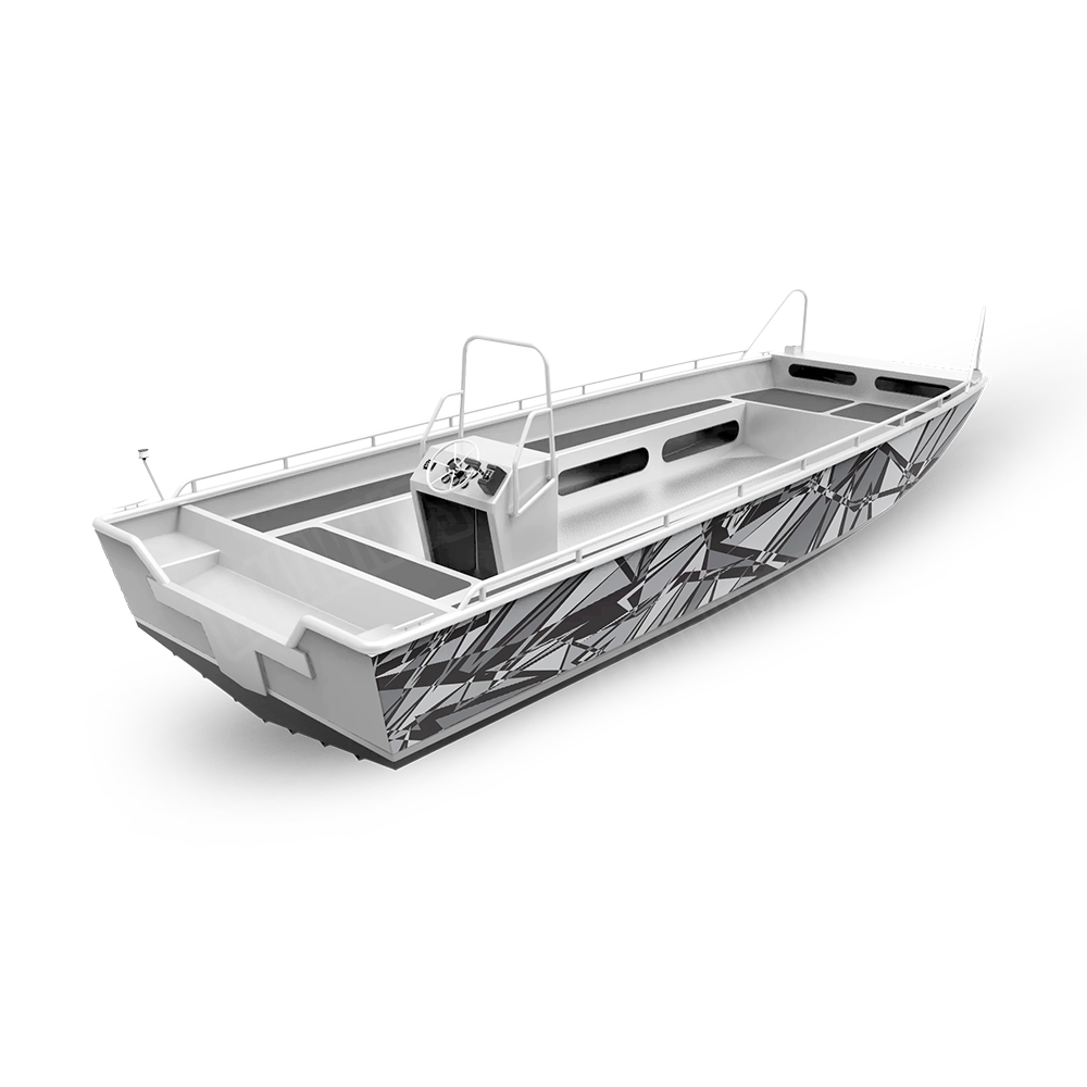 Sharp Urban Night Fishing Boat Wraps